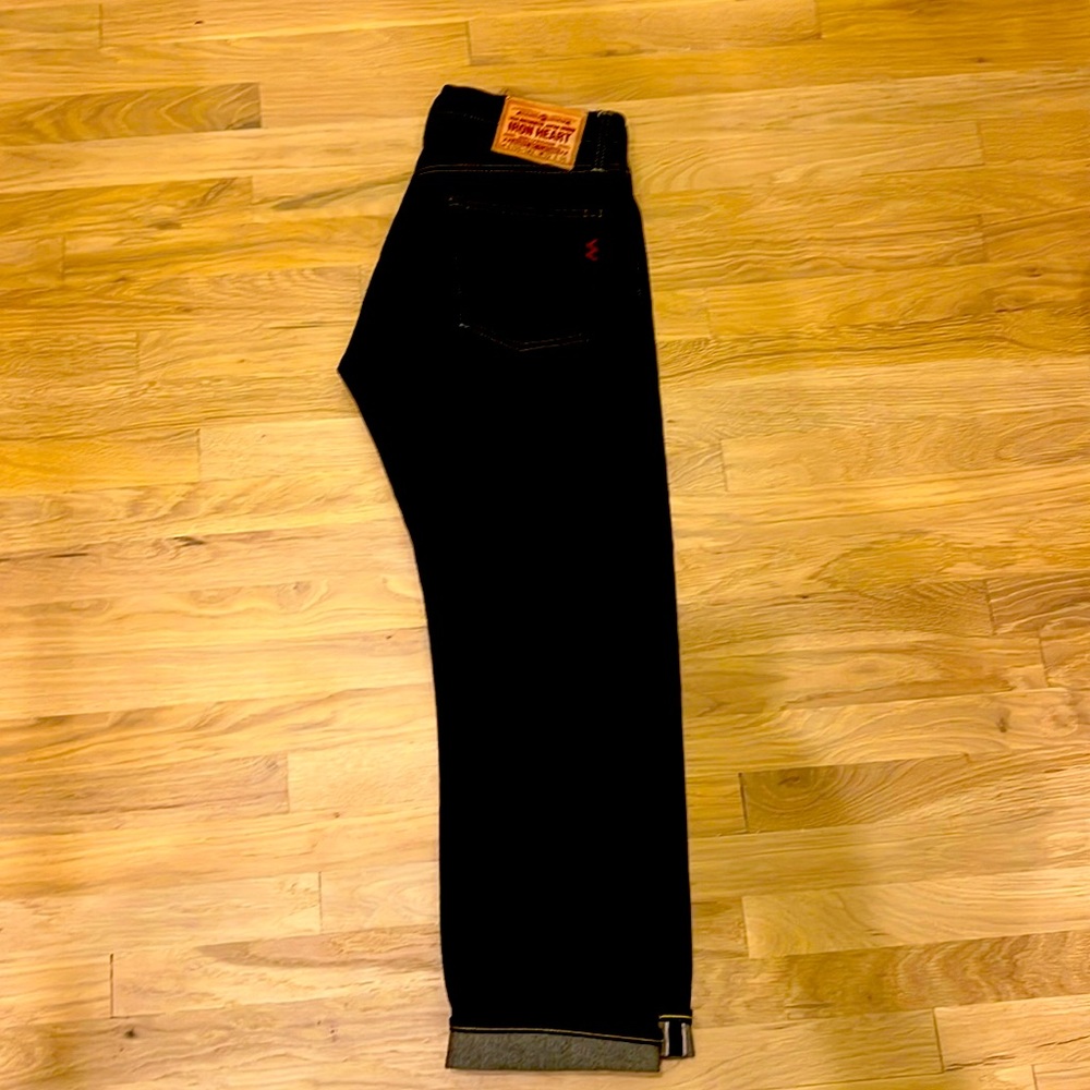 Iron Heart 633S raw selvedge jeans
